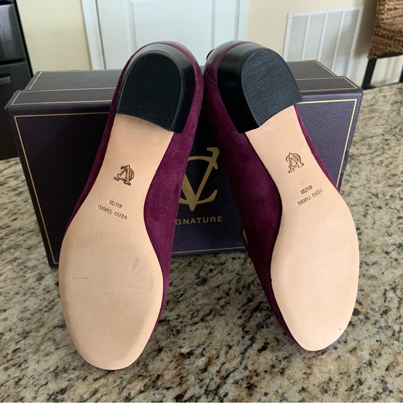 VC Signature, VI - Nancy, Plumberry, kidsuede, 8M. New, Never worn. - Picture 3 of 8